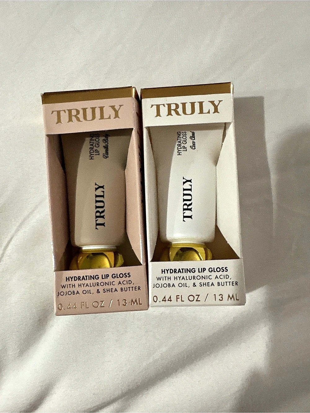 Truly Vanilla Baby & Coco Cloud Hydrating Lip Gloss Duo